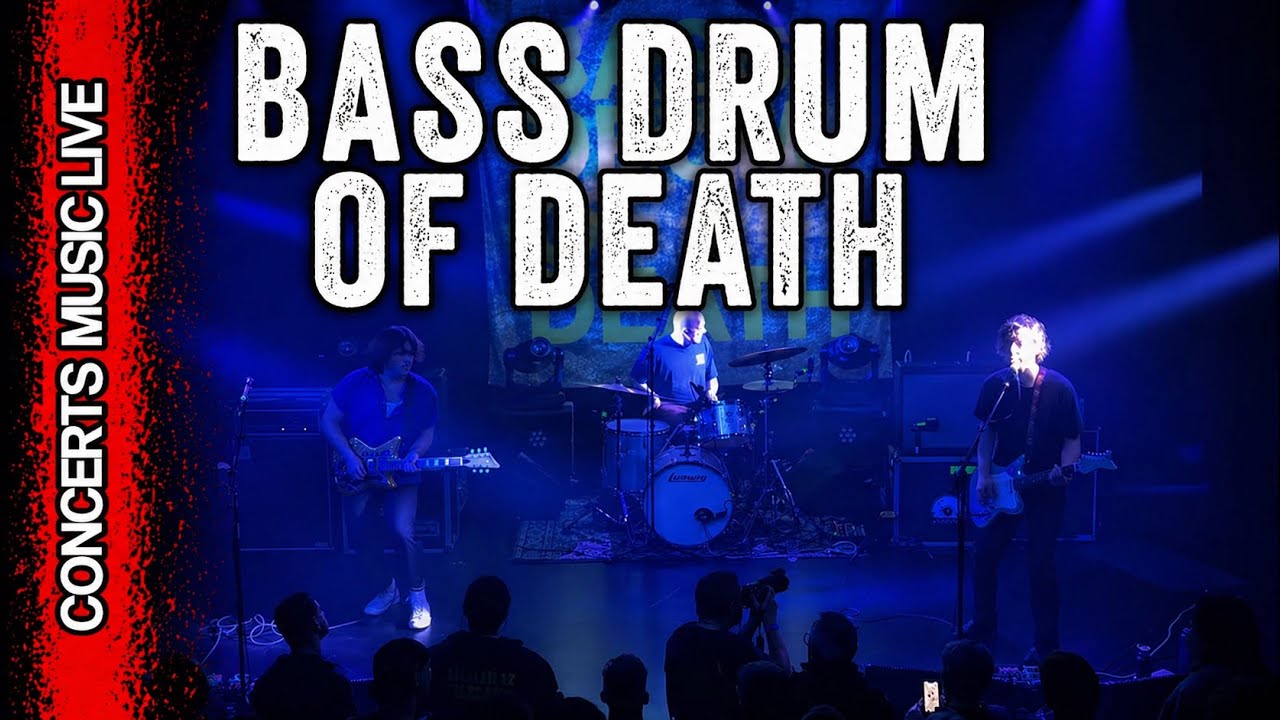 BASS DRUM OF DEATH Full Live Concert 4K @ QUAI M La Roche-sur-Yon France January 28th 2026