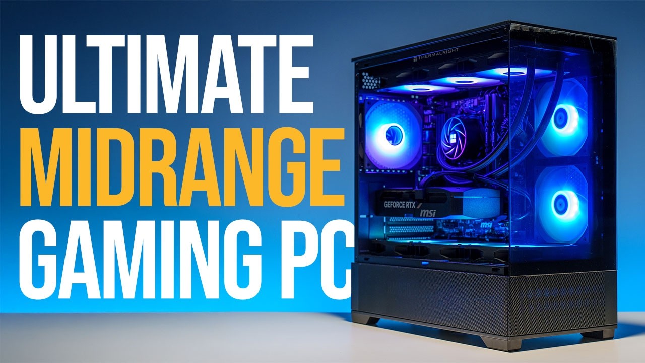 Gaming Beast with X3D: High-Performance PC Build in a Fish Tank Case