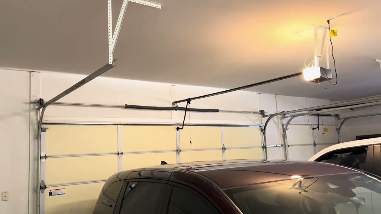 Genie 7055D and Liftmaster 1280R (can’t run) on Clopay doors