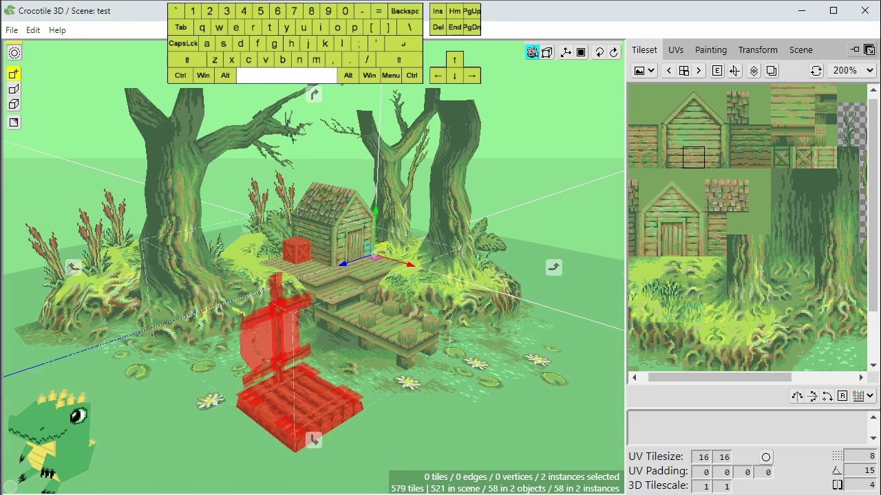Crocotile 3D 🐊 Introduction to the program