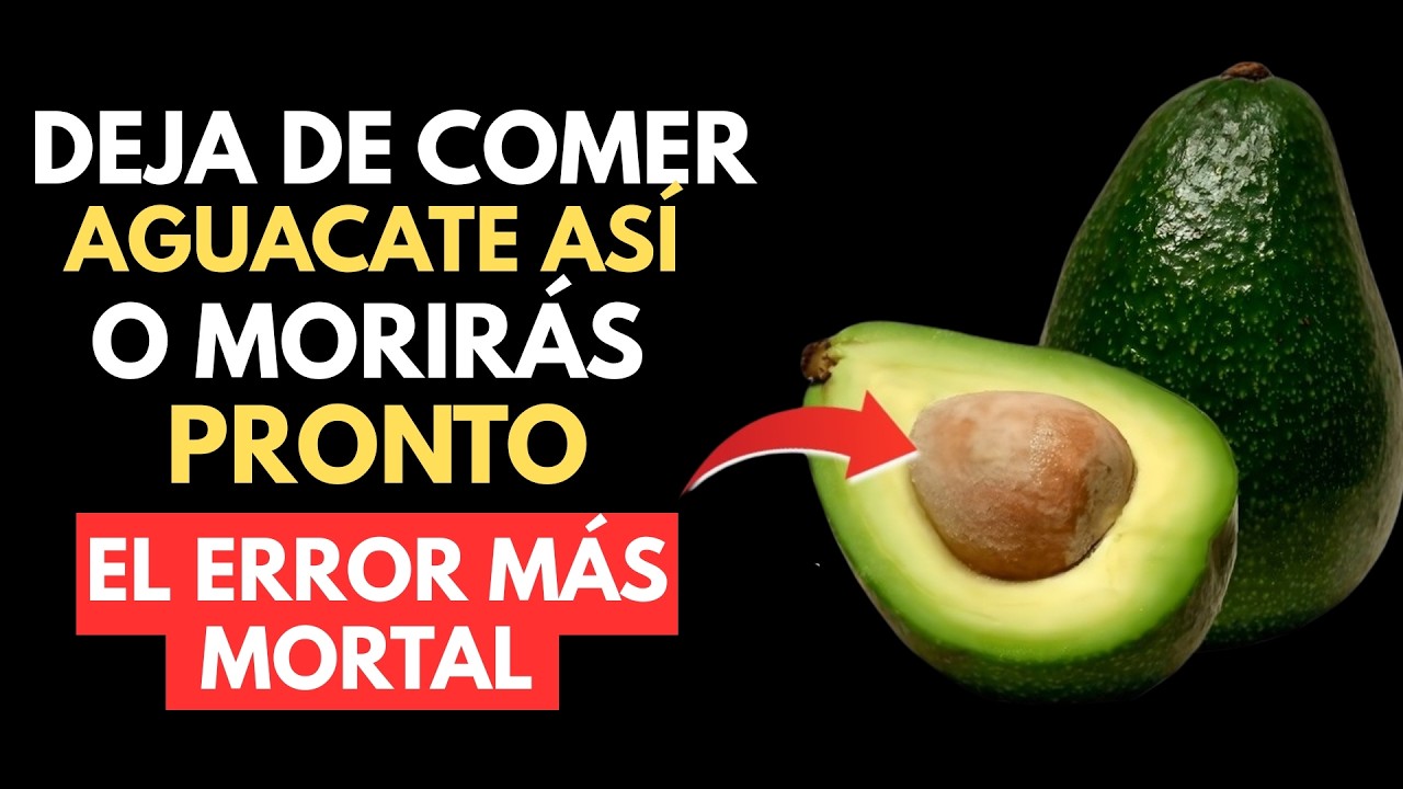 ¿Comes Aguacate? Evita ESTOS ERRORES PELIGROSOS | Errores con Aguacate que TODO MAYOR Debe Saber