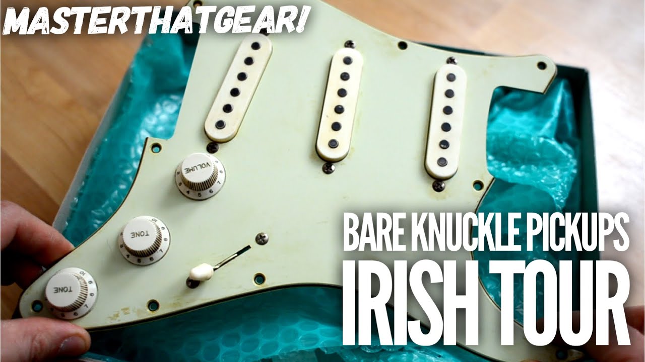 Bare Knuckle Pickups Irish Tour Demo - Strat upgrade, tones and thoughts - MasterThatGear!