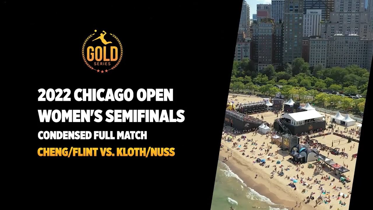 Chicago Women's Semifinals: Kloth/Nuss vs Cheng/Flint (FULL MATCH!)