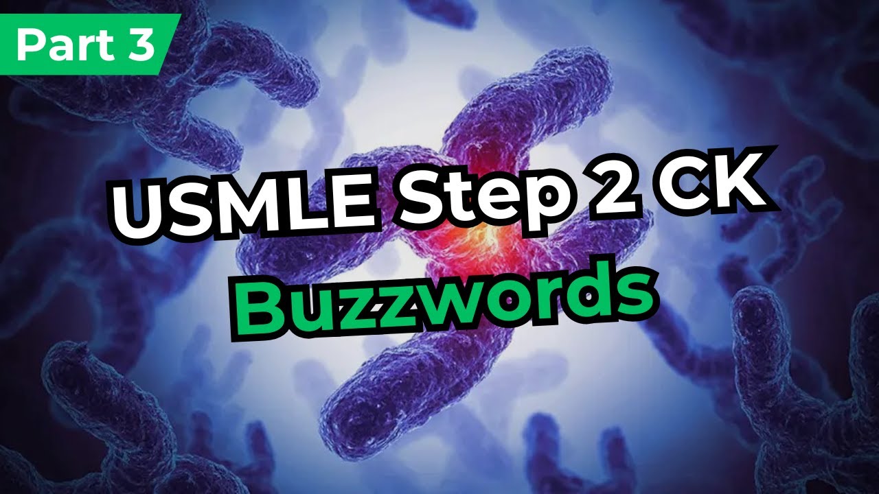 USMLE Шаг 2 CK Ключевые слова (Часть 3)