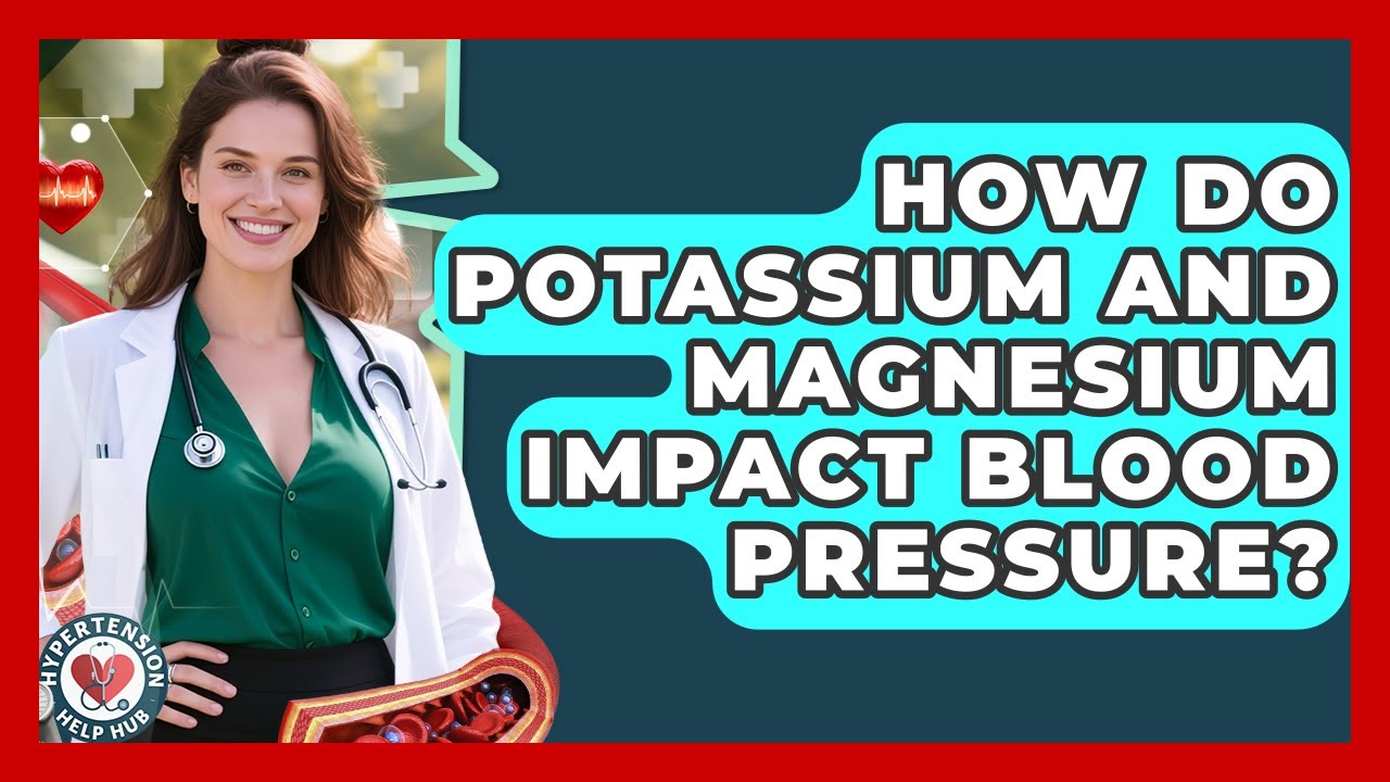 How Do Potassium And Magnesium Impact Blood Pressure? - Hypertension Help Hub