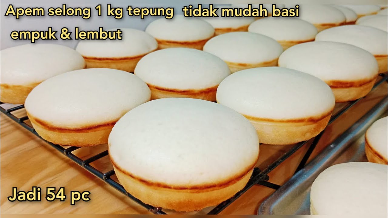 Apem Selong 1 kg Tepung  empuk lembut banget