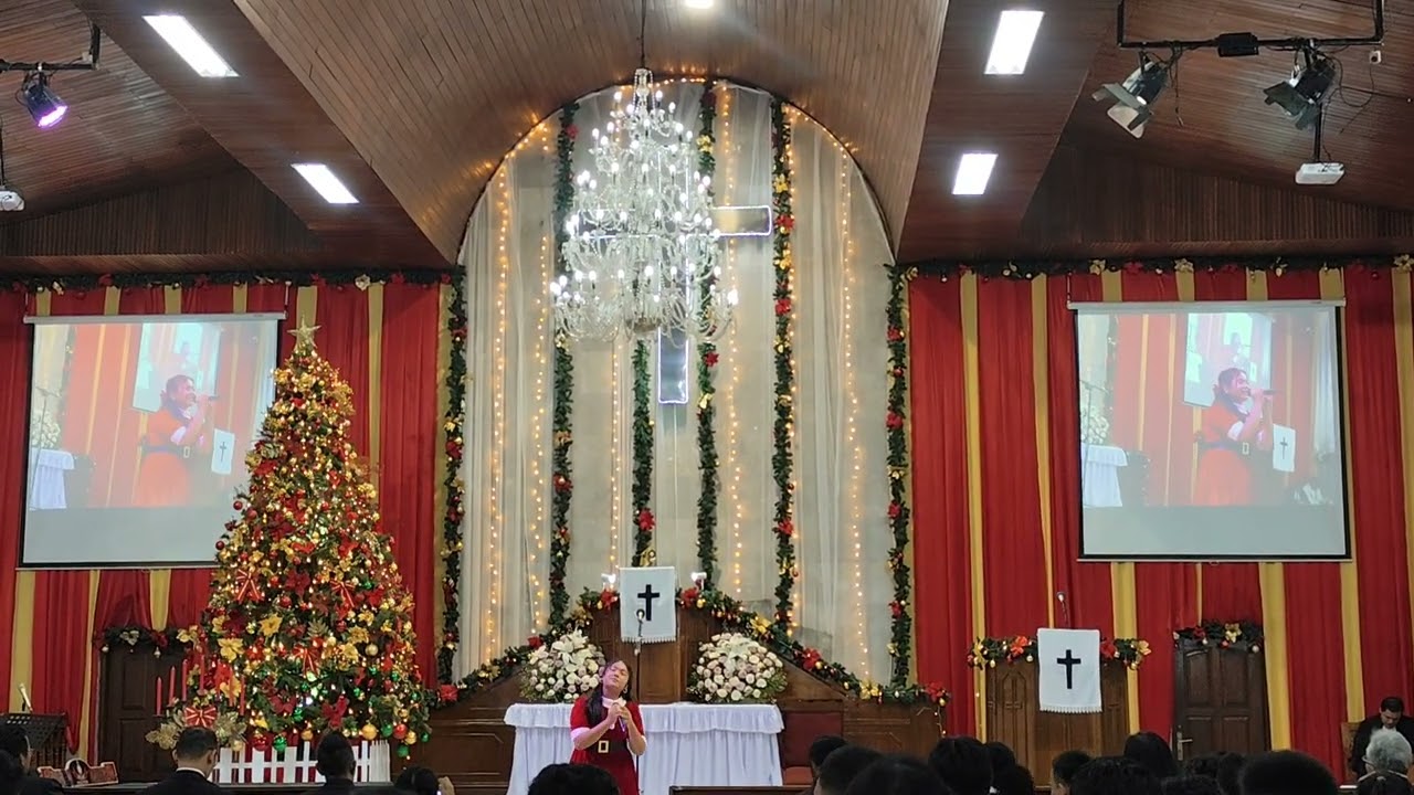 OH HOLY NIGHT II ANEESHA  PARDEDE II LAGU NATAL 
