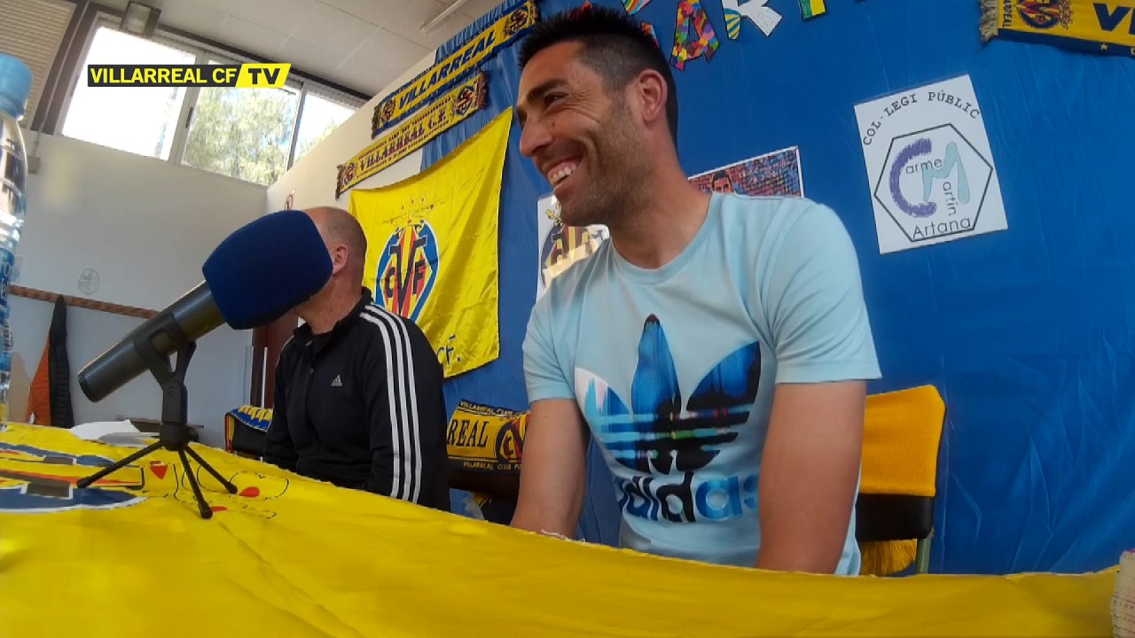 Bruno Soriano regresa a su colegio de Artana