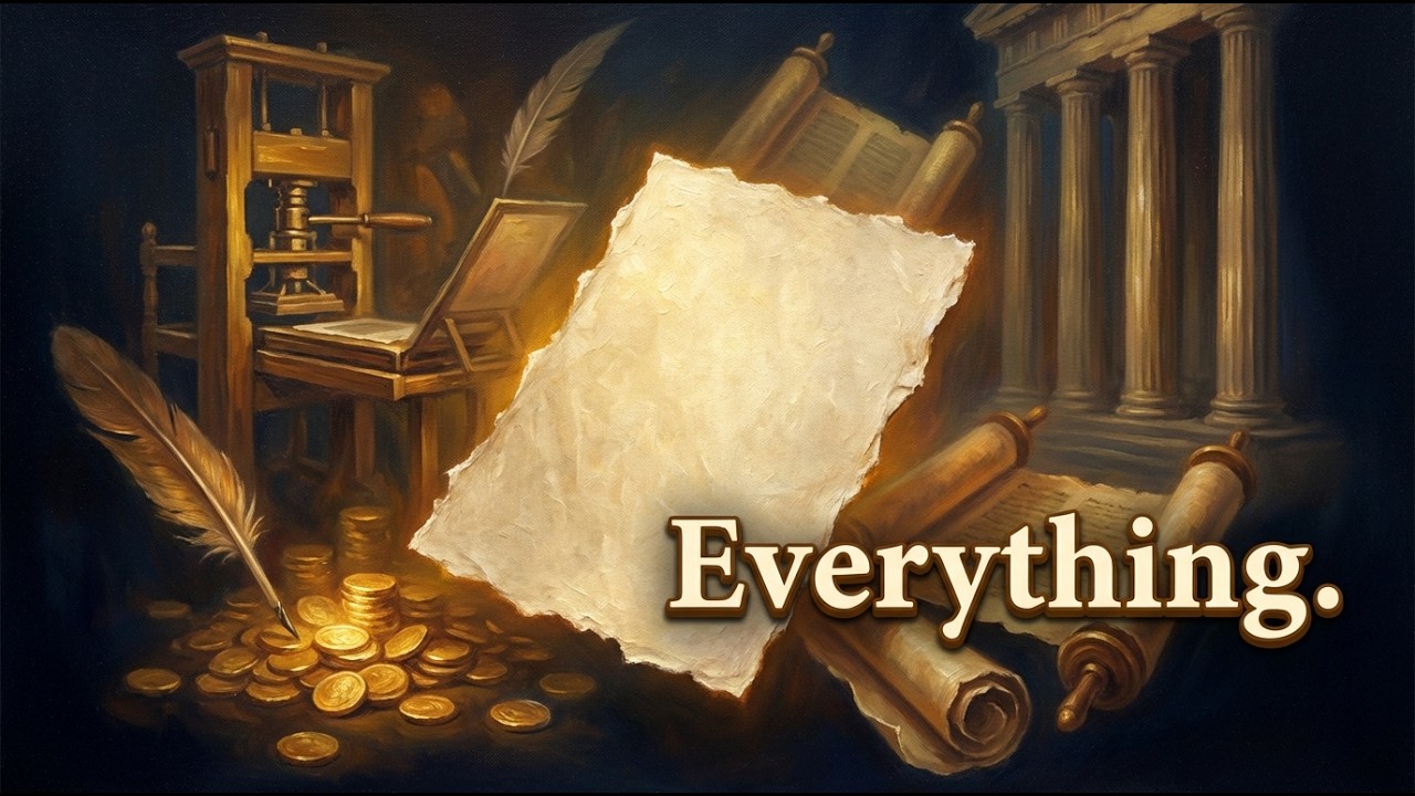 Paper — The Invention That Made Civilization Possible