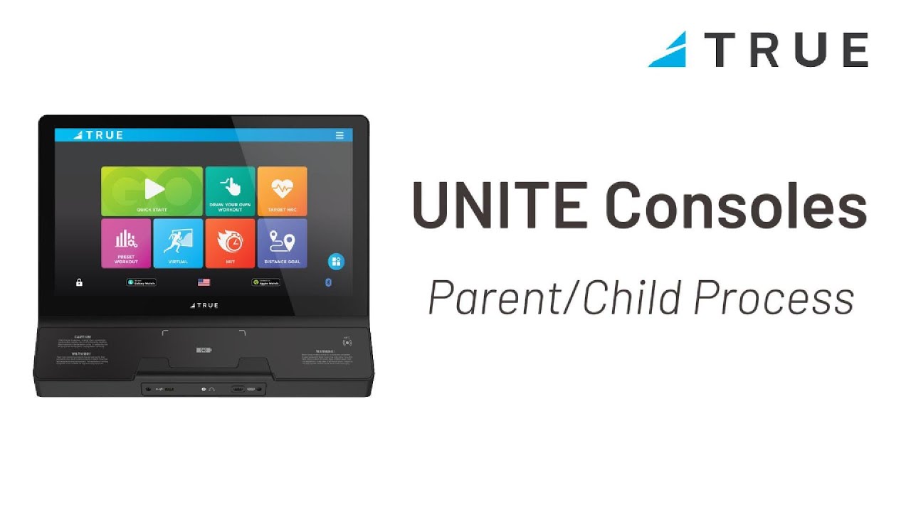 TRUE Fitness UNITE Console – How to Use the Parent/Child Setup Feature