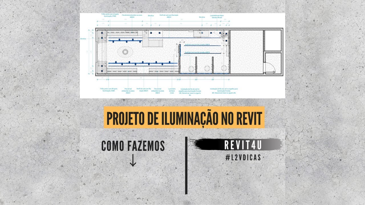 COMO FAZER PROJETO DE ILUMINAÇÃO NO REVIT