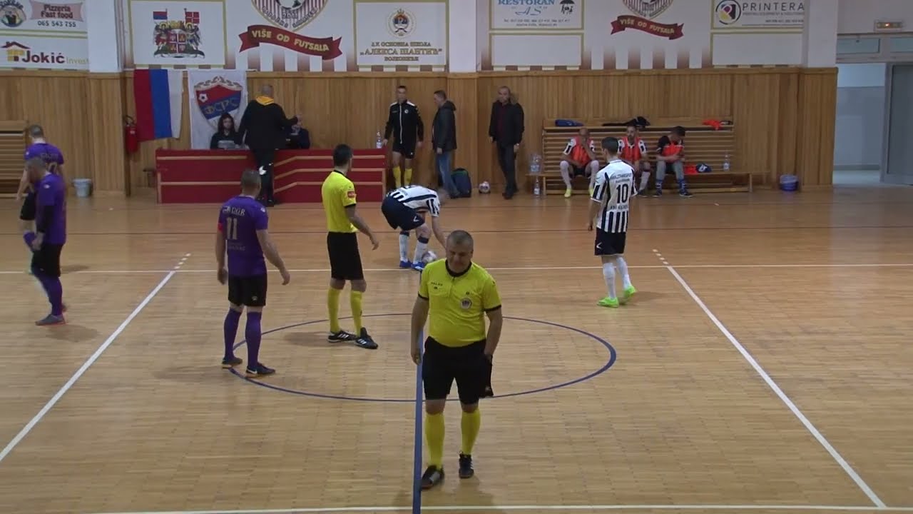 KMF Kalinovik - KMF Glasinac Sokolac  7- 4    Utakmica 13 kola druge futsal lige jug.