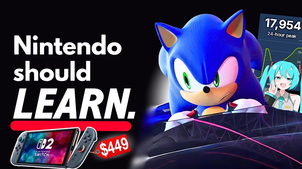 New Sonic Game HUMBLES Nintendo with 3 Harsh Lessons
