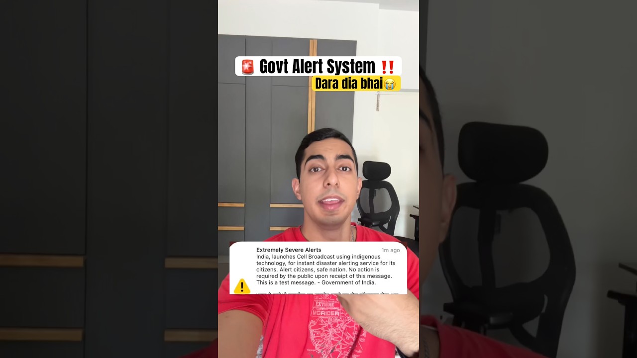 Indian Govt Emergency Alert System 2nd May #indiannews #indiaupdates #technewsindia