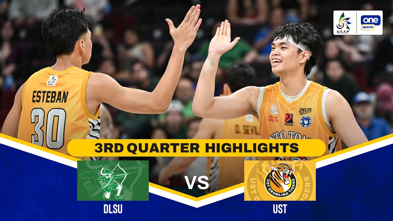 DLSU vs UST | 3RD QUARTER HIGHLIGHTS | UAAP SEASON 89 MEN&rsquo;S BASKETBALL