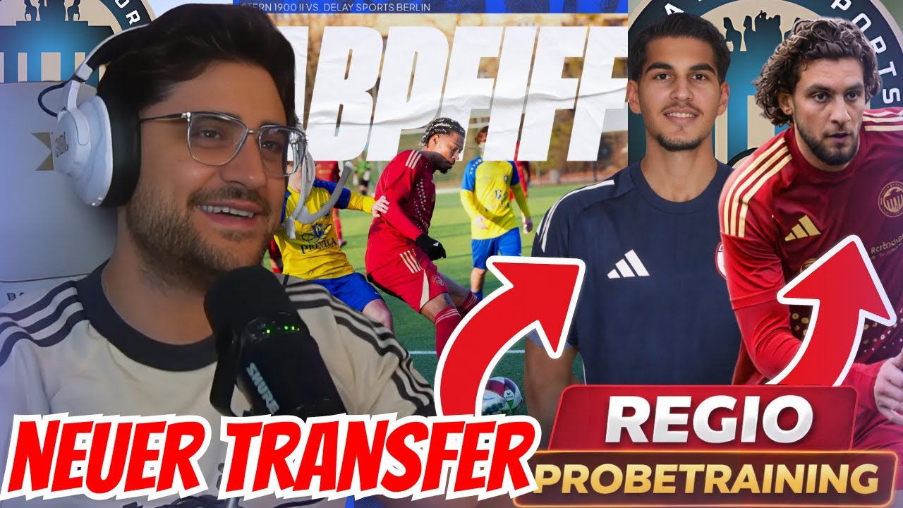 PALLI hat PROBETRAINING in der REGIO 👀🔥 + neuer IV-TRANSFER 👀 Delay Realtalk zum Rückrundenstart 🔥⚽