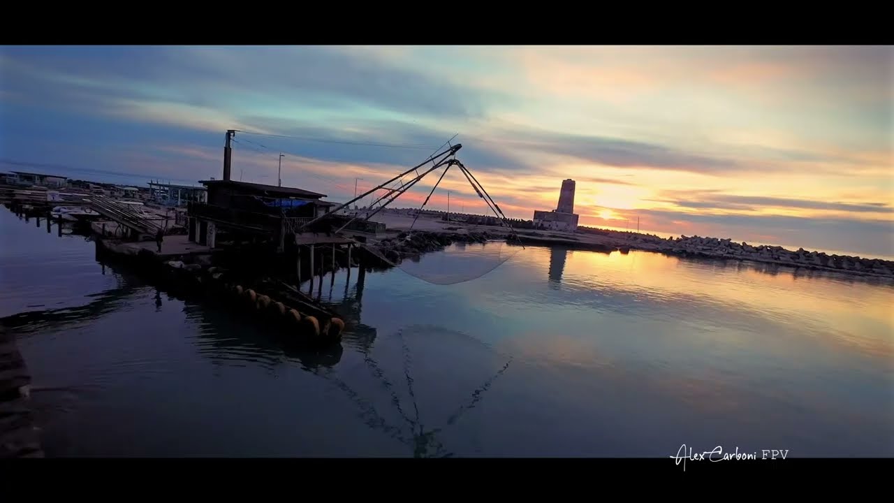 Drone fpv HDR cold autumn 4K HLG Color  ultraHD
