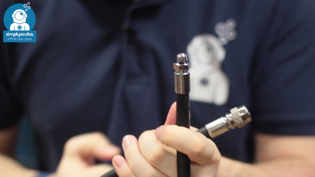 DIR Zone Inflator Hose - www.simplyscuba.com