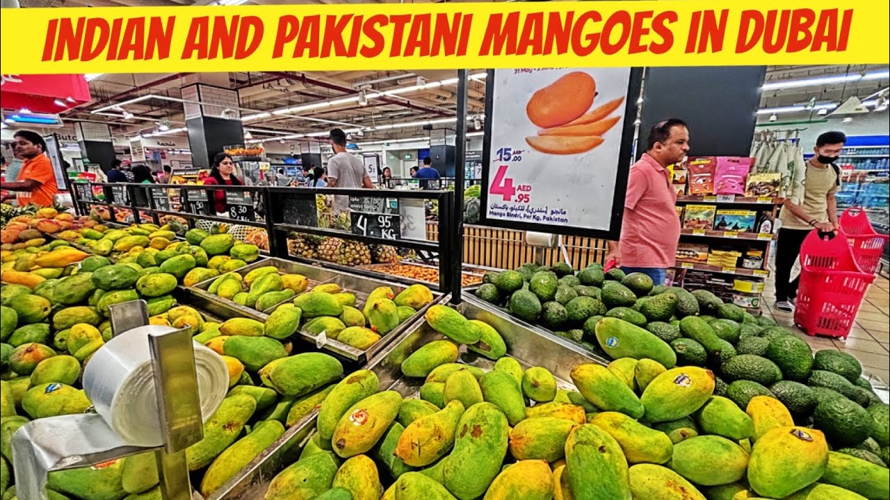 Indian Mangoes Alphonso Hapus Versus Pakistani Mango Sindhri Chaunsa Kesar Prices Carrefour Dubai