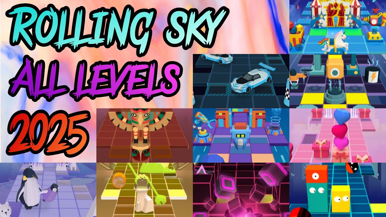 Rolling Sky | All Levels 2025 (Post Blazing Tracks & Polar Night Wandering) | EINZEL