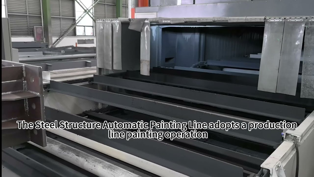 STEEL STRUCTURE AUTOMATIC PAINTING LINE