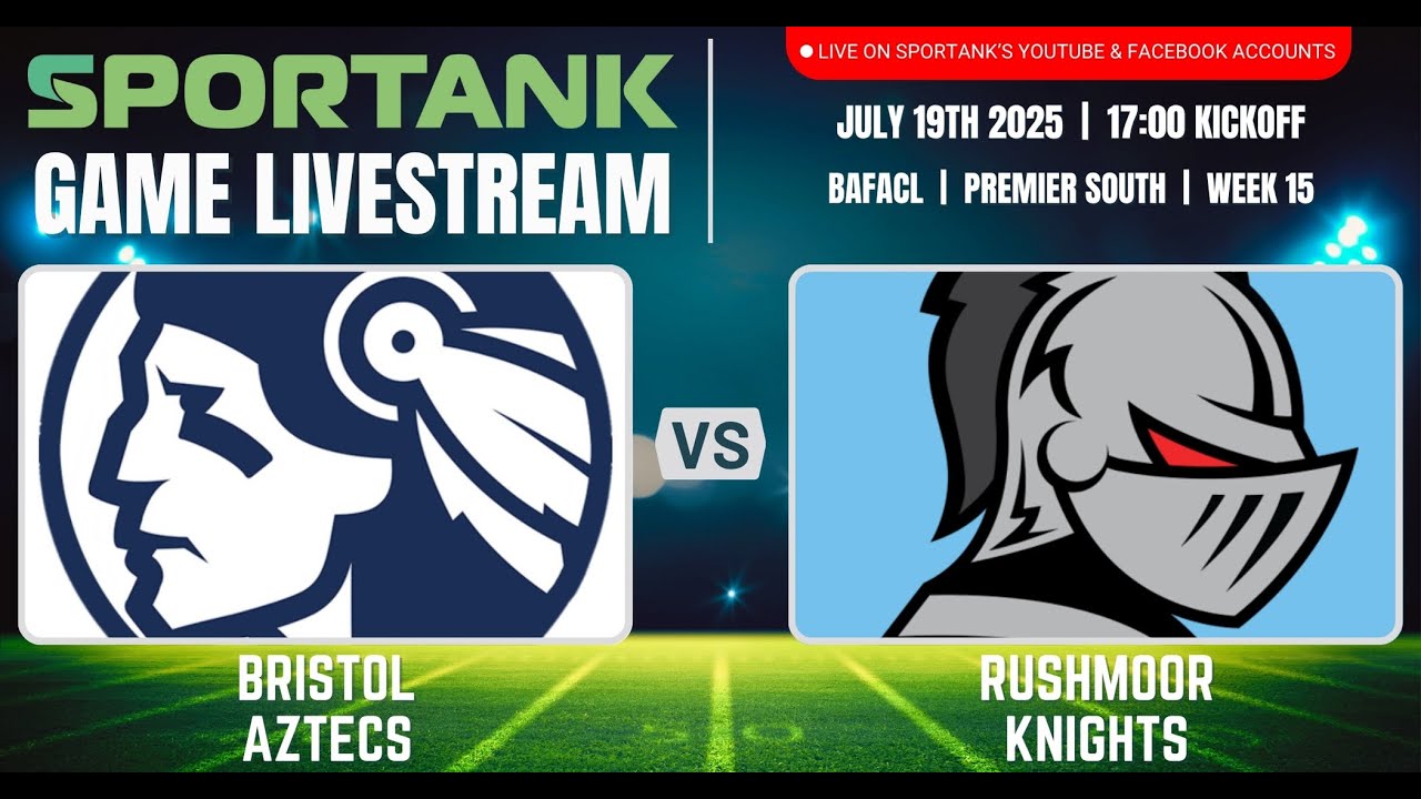 UK AMERICAN FOOTBALL - Bristol Aztecs vs Rushmoor Knights