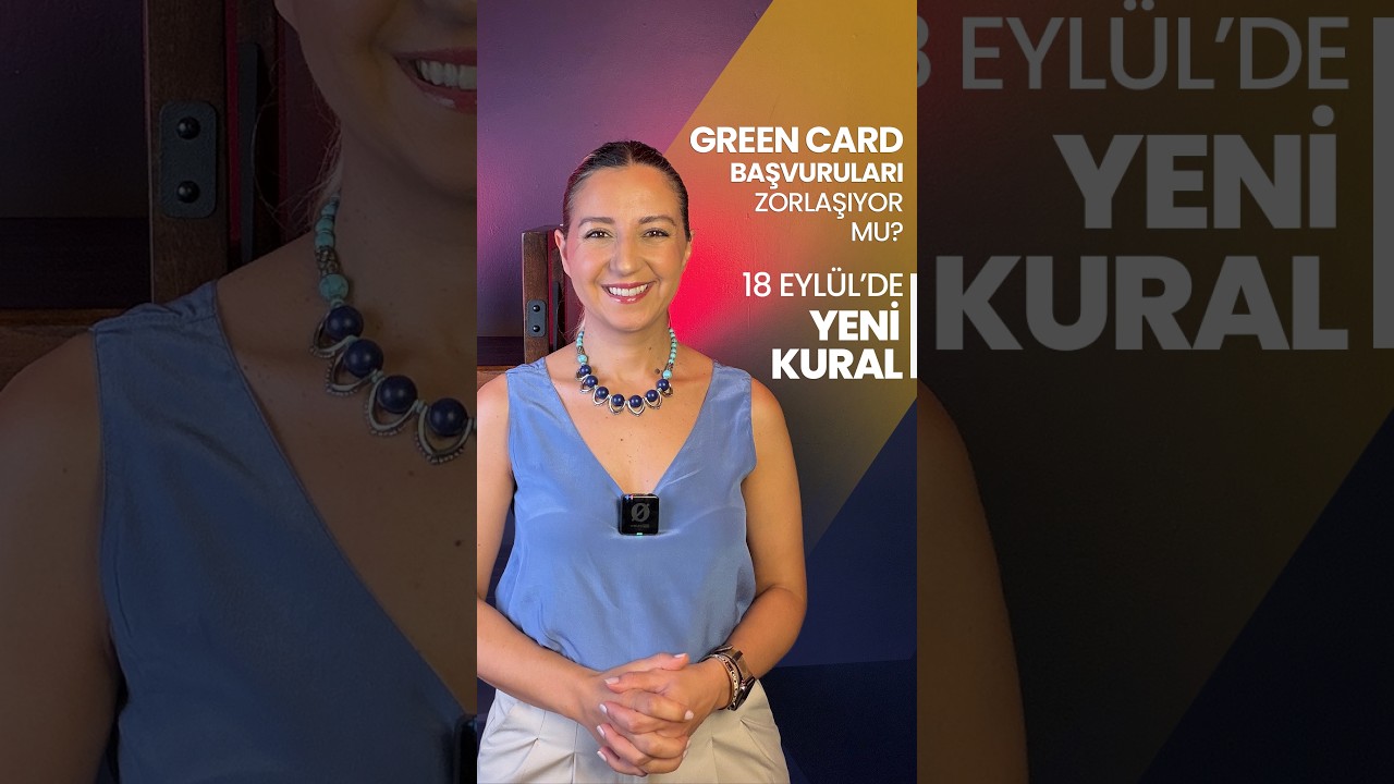 Green Card başvurularında 18 Eyl&uuml;l 2026&rsquo;da &ouml;nemli bir değişiklik başlıyor! #GreenCard #USCIS