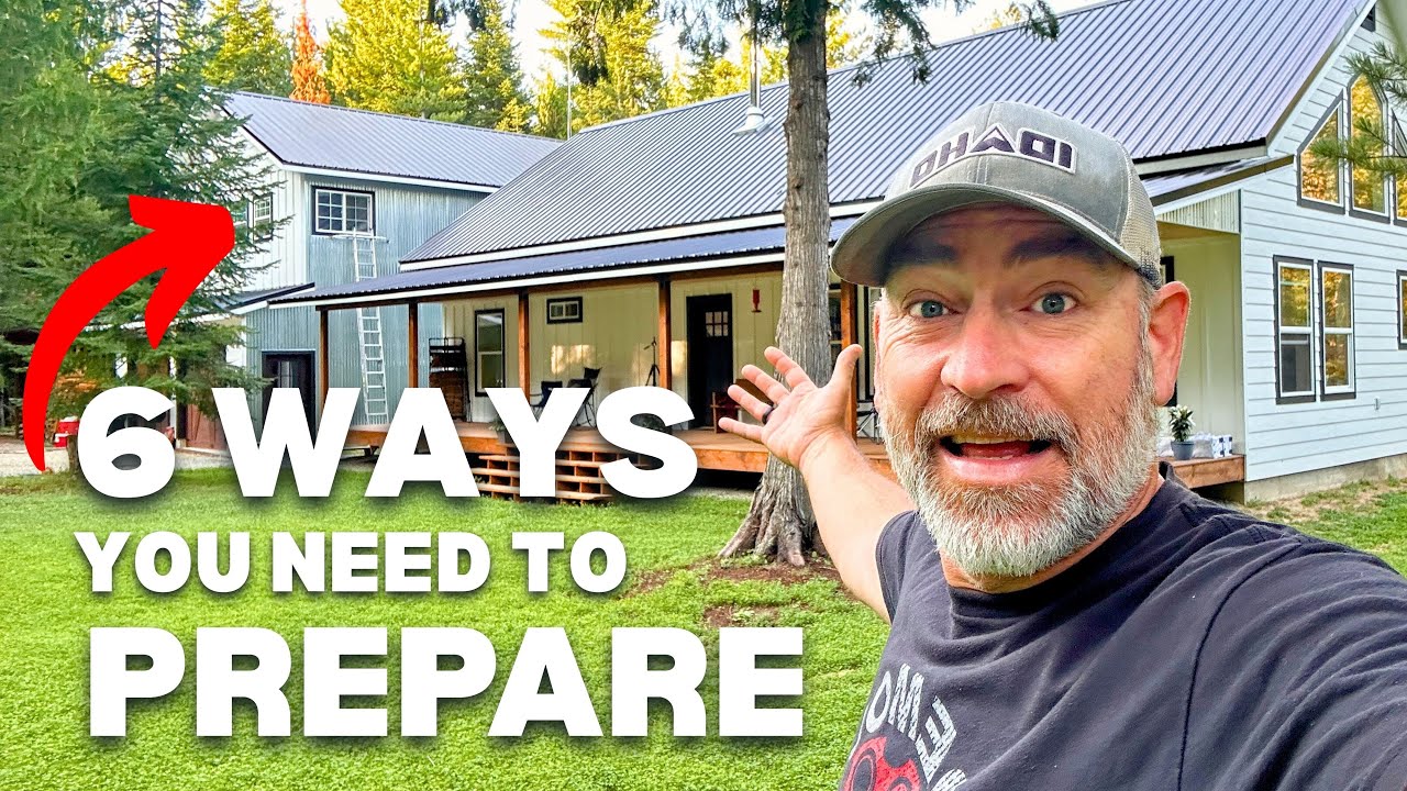 How to PREPARE Your House to LIVE OFF-GRID