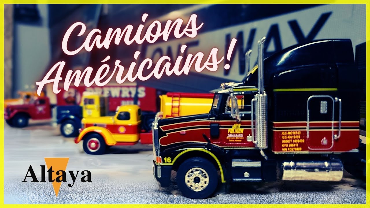 DE NOUVEAUX CAMIONS MINIATURES AMERICAINS ! 🚚 🇺🇸    - Collection Altaya1/43
