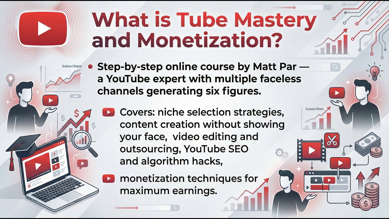 Tube Mastery and Monetization 2025 Review &ndash; Is Matt Par&rsquo;s Course Still Worth It?