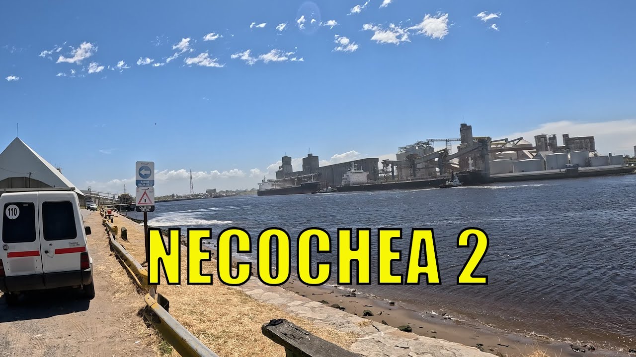 Termino el recorrido por Necochea y Las Grutas con vistas marineras del puerto y la escollera! 😍❤