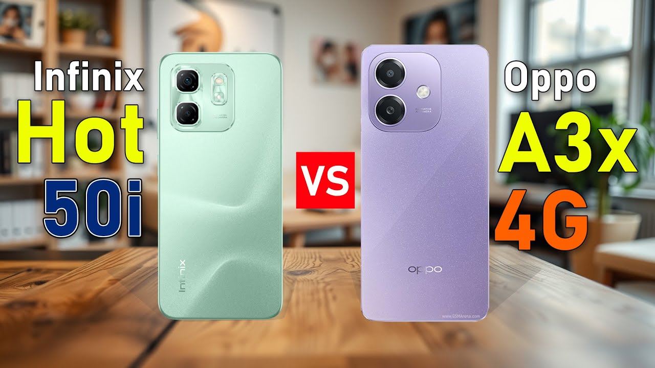 Infinix Hot 50i VS Oppo A3x 4G