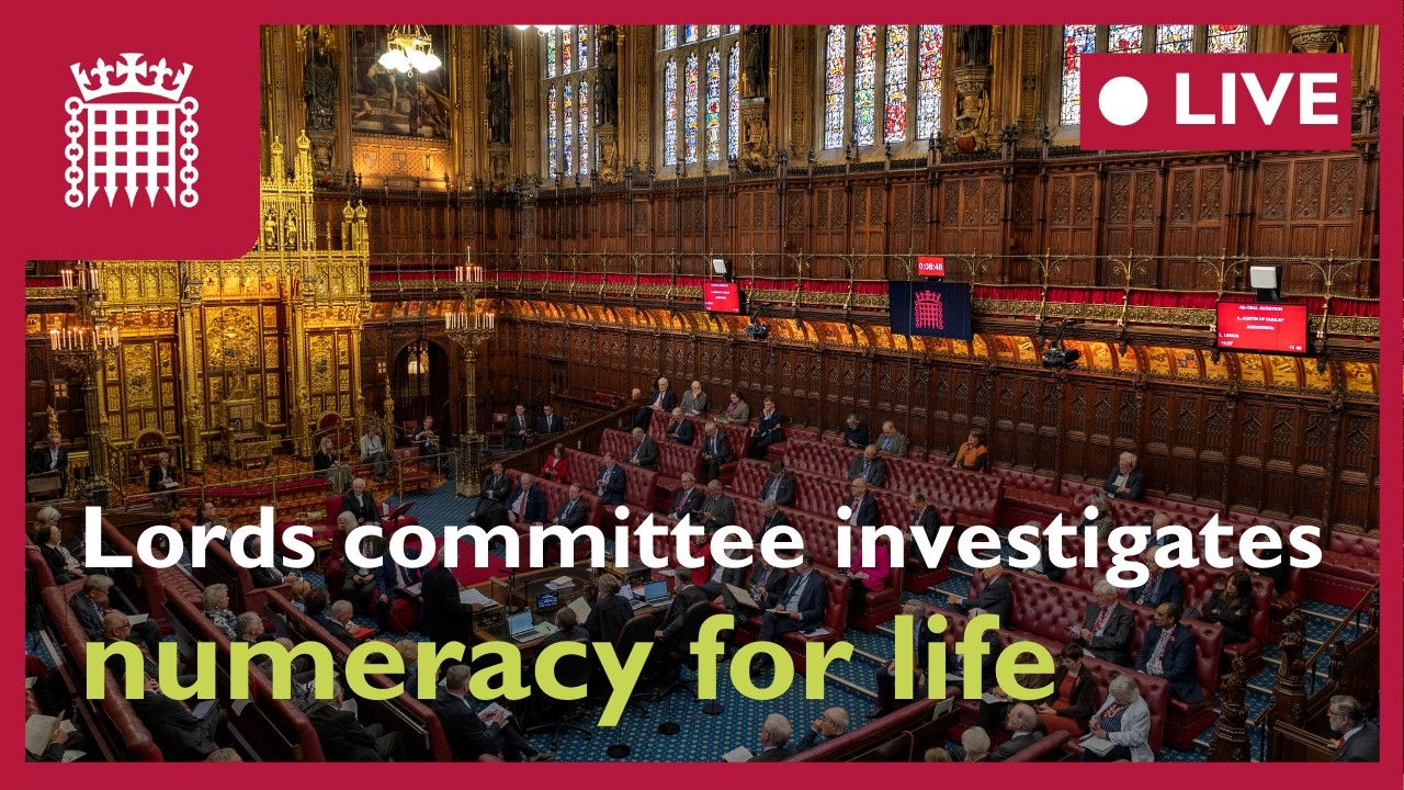 Watch live: Lords committee questions Professor Hannah Fry and Bobby Seagull MBE