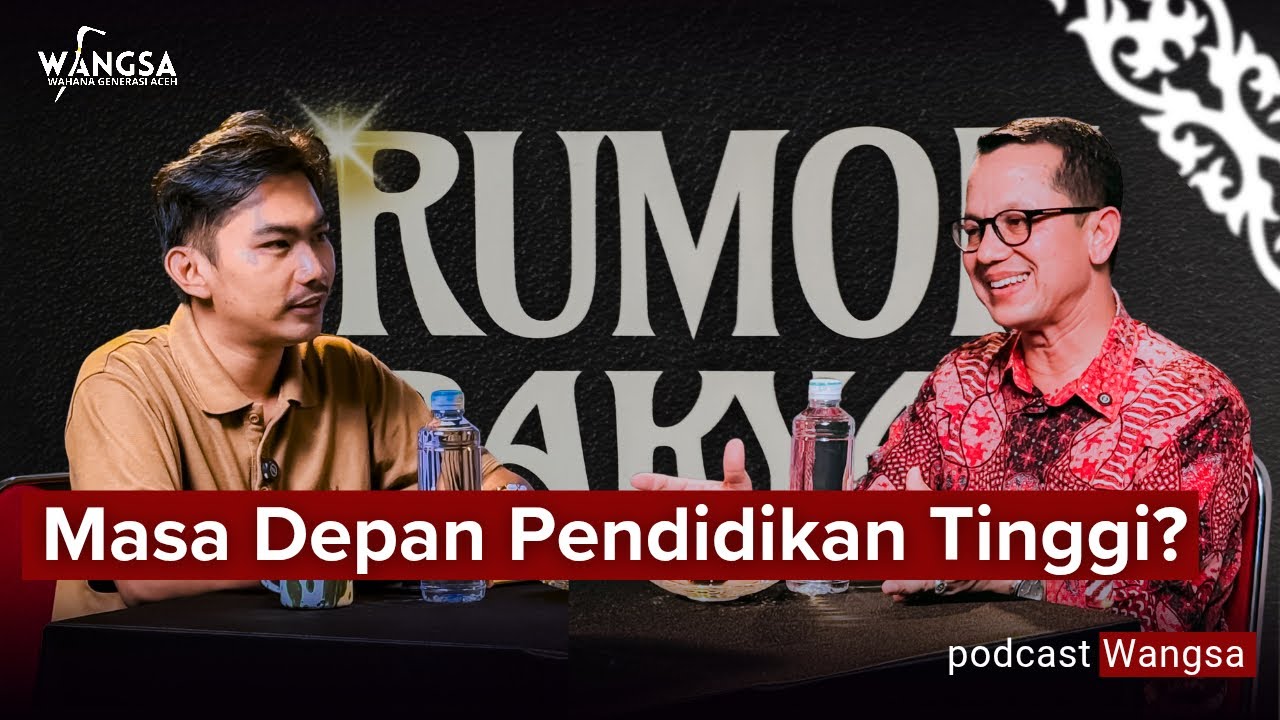 Integritas, Keberanian, dan Masa Depan Pendidikan Tinggi | Prof. Dr. Nyak Amir, M.Pd
