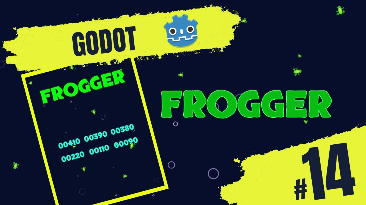 Создайте Frogger с Godot 4.5+ # 14 Главный экран