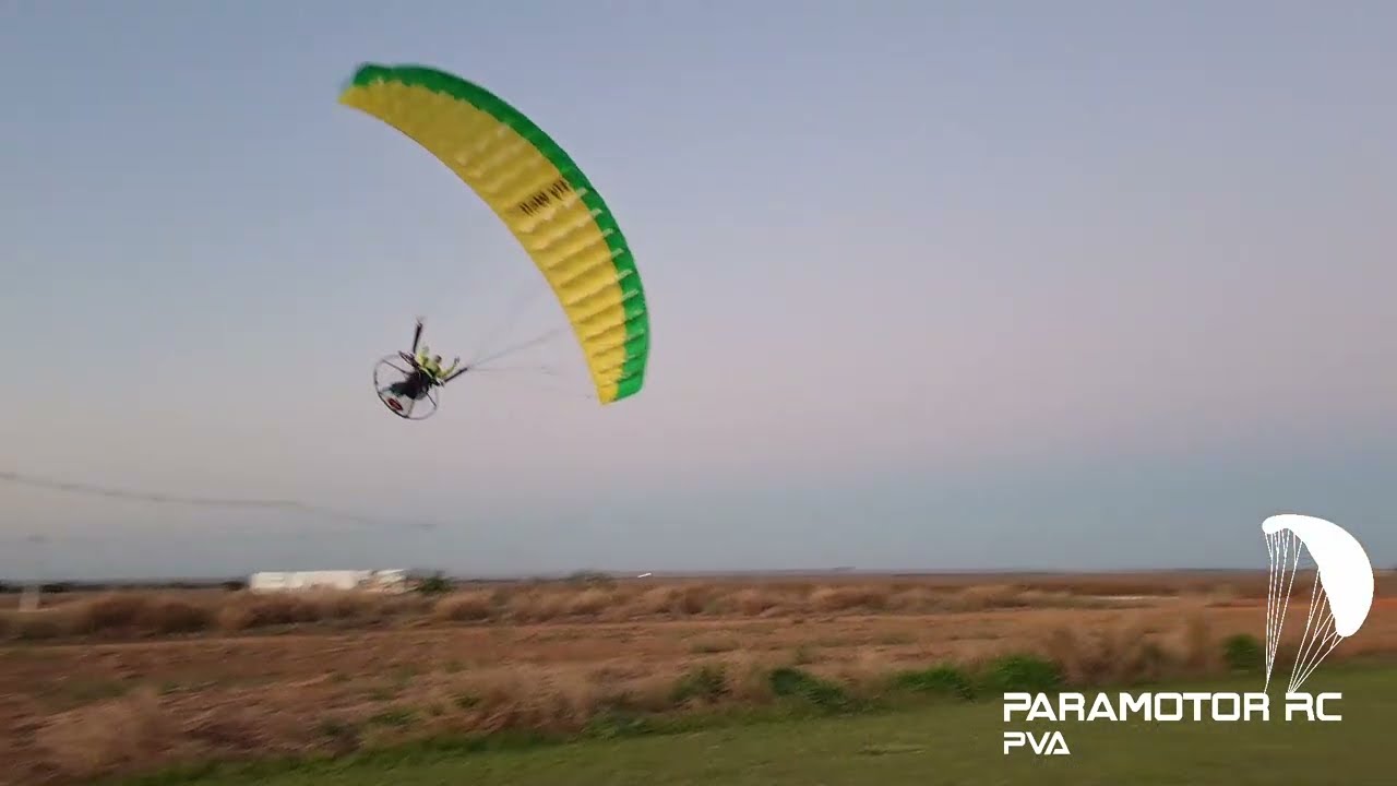 Paramotor-RC  /  Final de Tarde Fria...