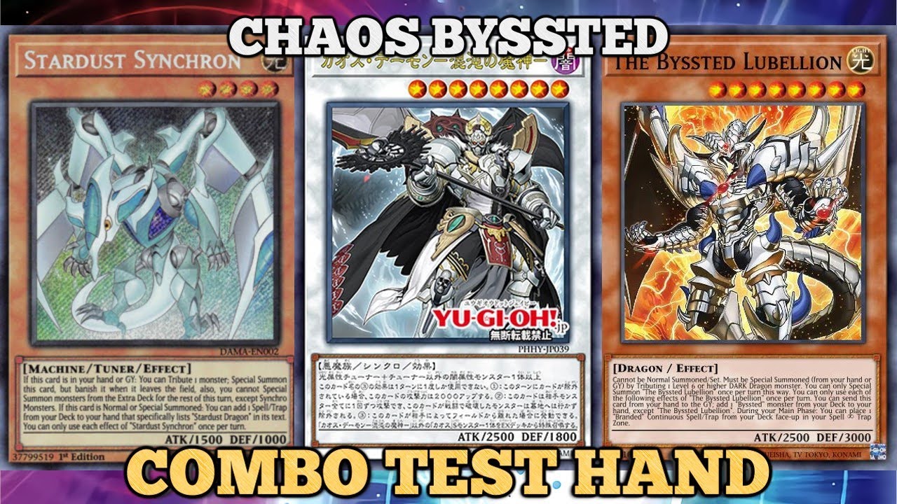 CHAOS BYSSTED - COMBOS TEST HAND