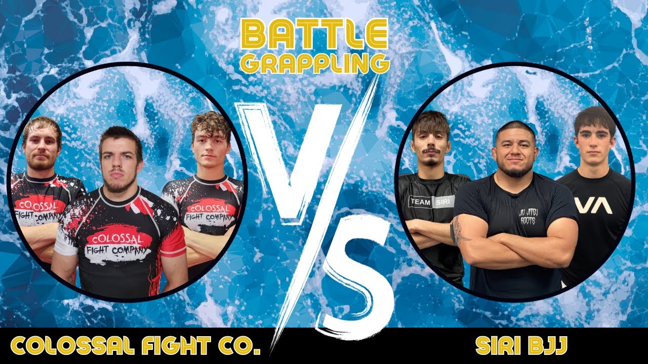 Battle Grappling 8 Trio RO16 - Colossal Fight Company vs Siri BJJ HQ
