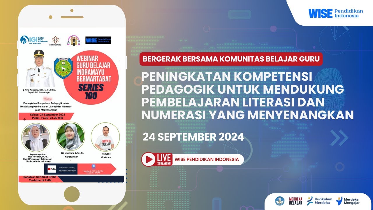 PENINGKATAN KOMPETENSI PEDAGOGIK: MENDUKUNG PEMBELAJARAN LITERASI DAN NUMERASI YANG MENYENANGKAN