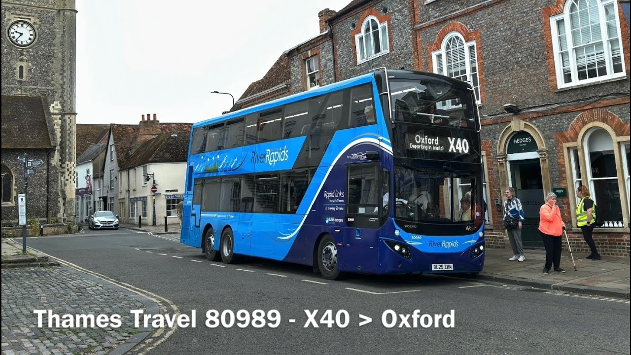 Thames Travel 80989 Volvo B8L BU25ZHM - Brand New! 