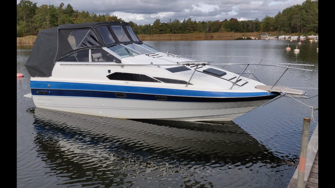 Renovation of osmosis on a Bayliner CS 2455 -87 ENGLISH