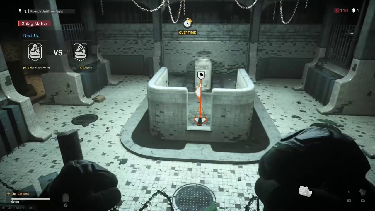 Call of Duty warzone gulag trick shot