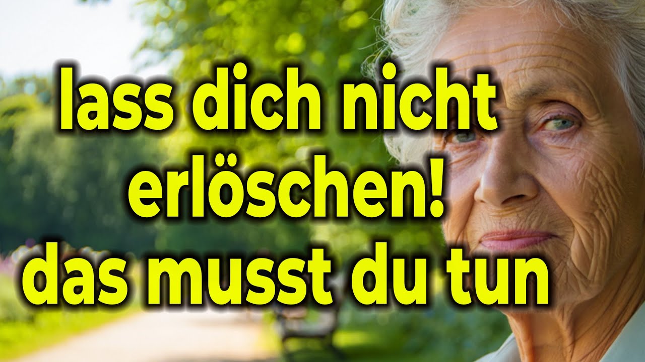 Sie sind allein im Alter? Diese 4 Dinge M&Uuml;SSEN Sie tun, um gl&uuml;cklich zu bleiben!