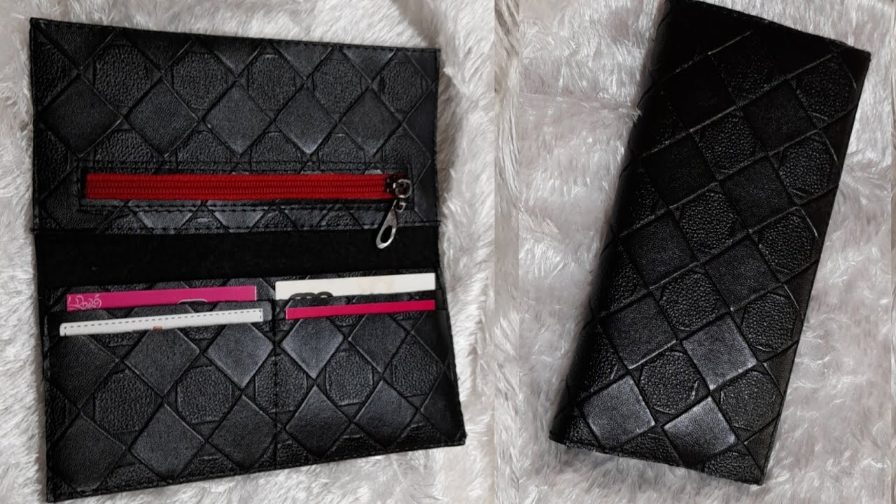 خياطة سكاي بورت موني حامل البطاقات ♥️💸 روووعة 2022 DIy sew port money card holder