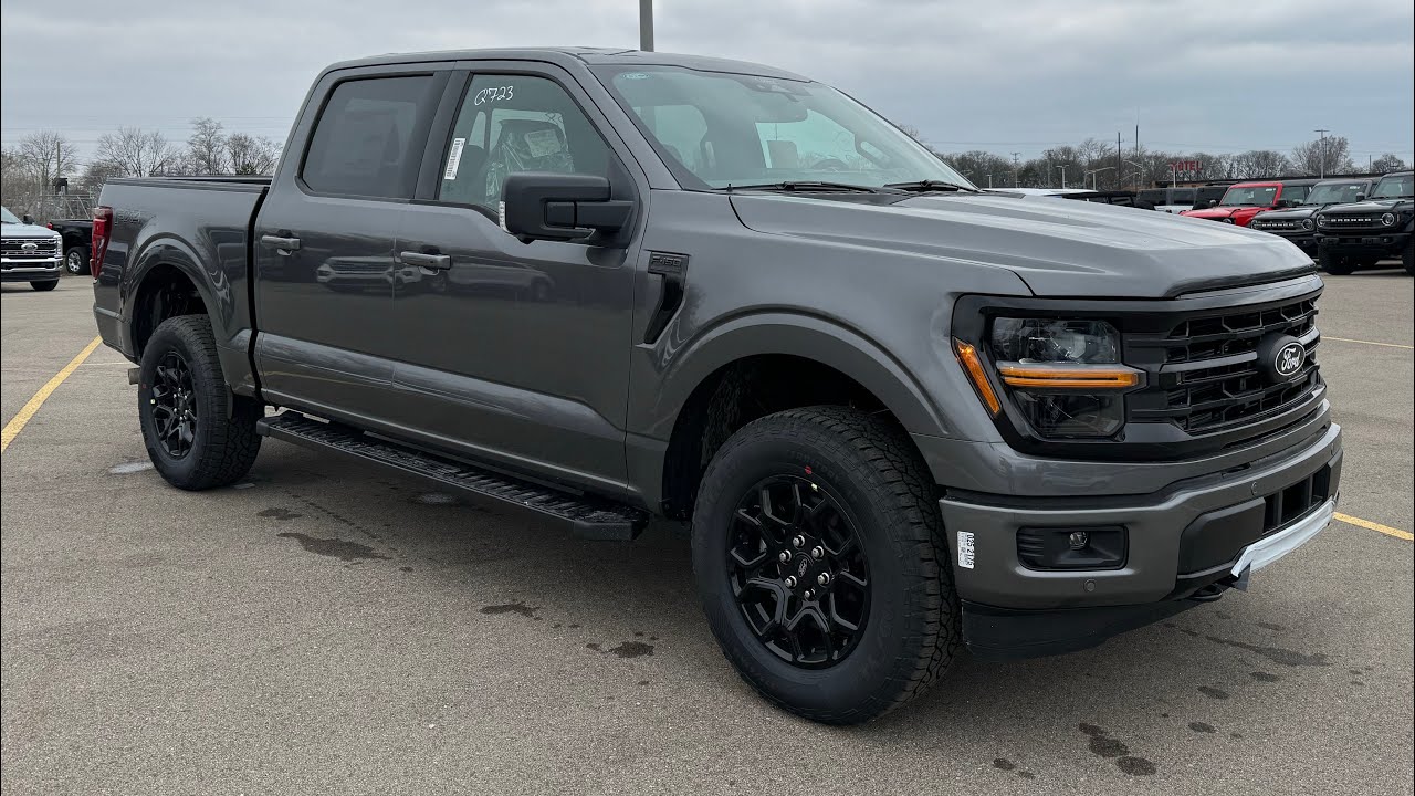 2024 Ford F150 XLT 2.7L Ecoboost in Carbonized Gray Metallic Full Walk Around!