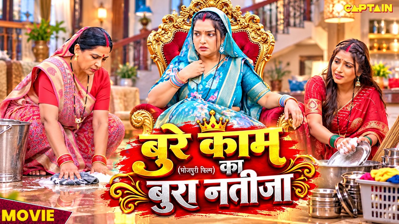 New Movie - बुरे काम का बुरा नतीजा | Amrapali Dubey | New Bhojpuri Movie 2026