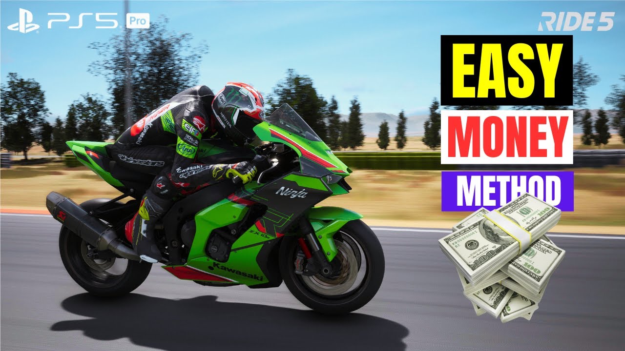 RIDE 5 | How to make EASY MONEY 1 Lap 15,000 Credit [4K PS5 Pro]