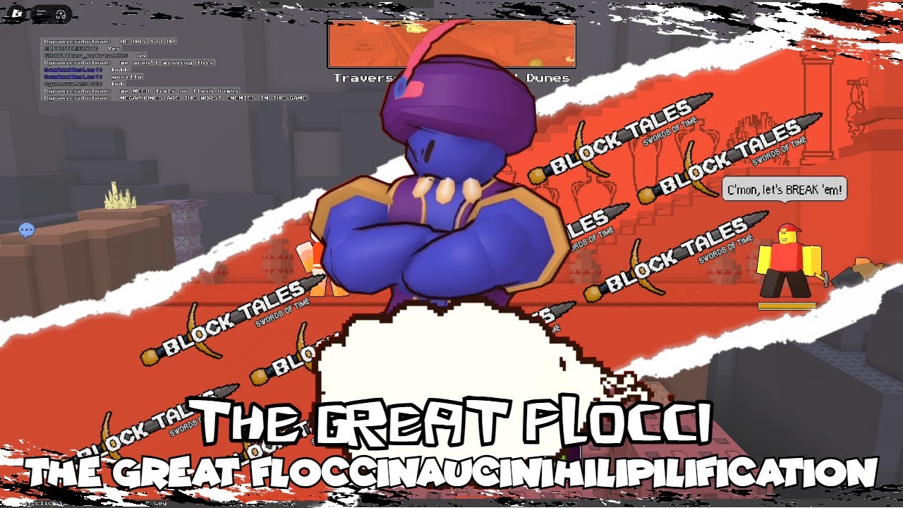 Starting DEMO 4! Fighting The Great Flocci! | Block Tales - Roblox