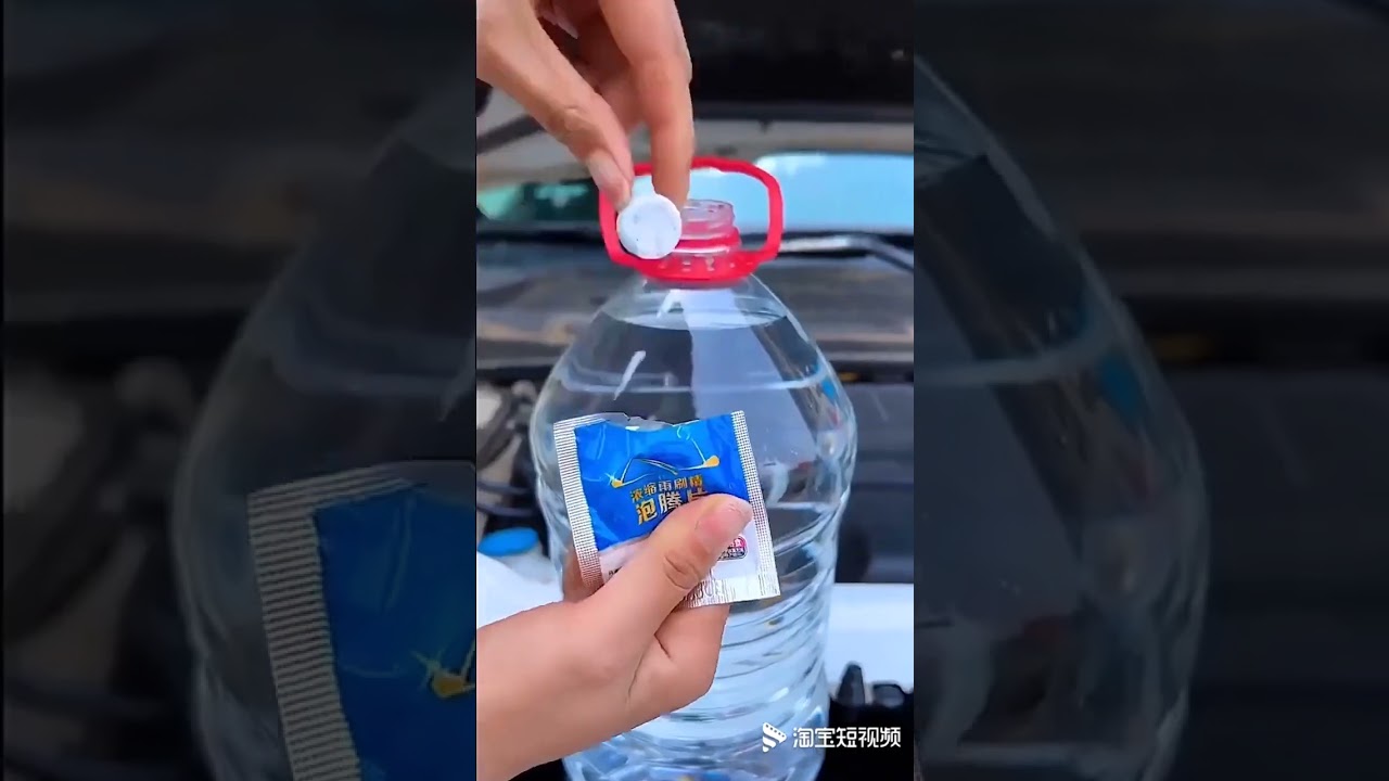 strong decontamination, also maintain the wiper Glass water effervescent tablet Must have a car