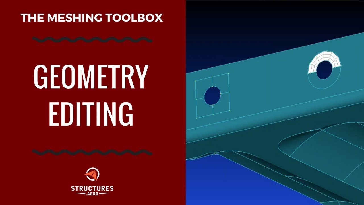 Редактирование геометрии в Femap Meshing Toolbox